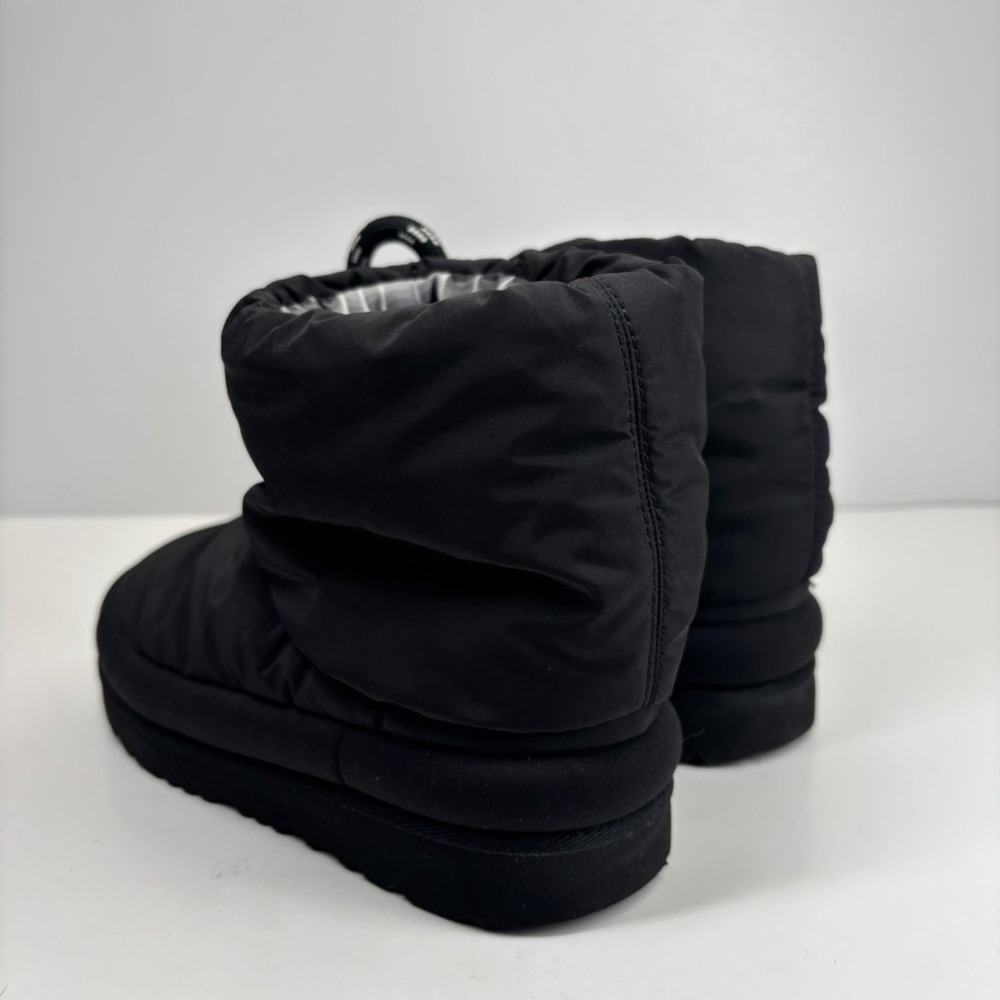 UGG Classic Maxi Short Kids' US Size 1 Black Puffer Winter‎ Snow Boots 1130773K - Picture 11 of 16